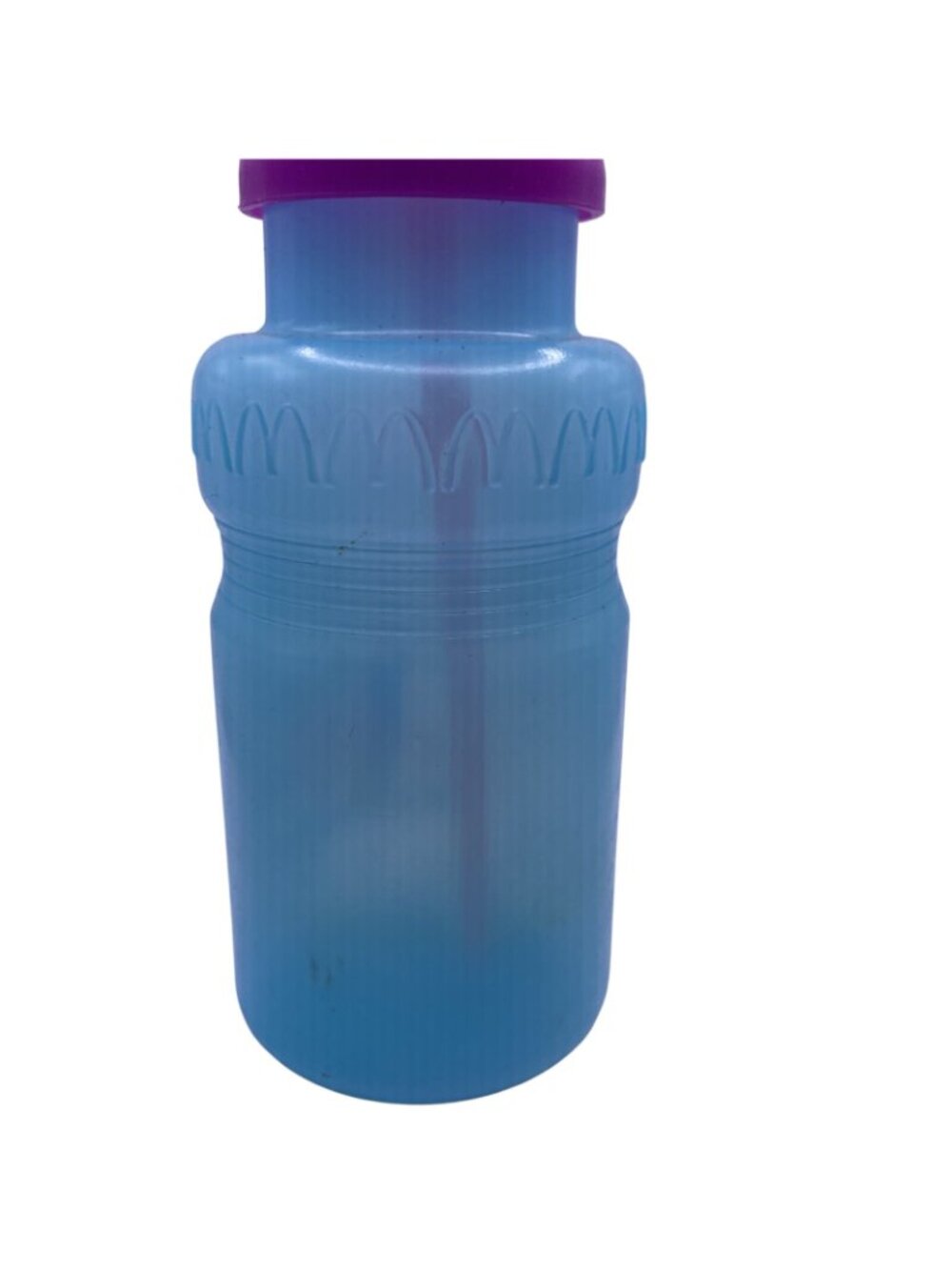Michael Jordan Fitness Fun Challenge Water Bottle With Straw - Blue & Purple - C - Picture 6 of 9